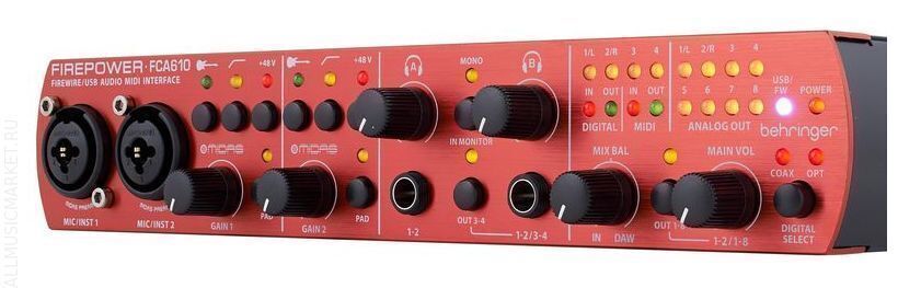 Behringer звуковая карта 204