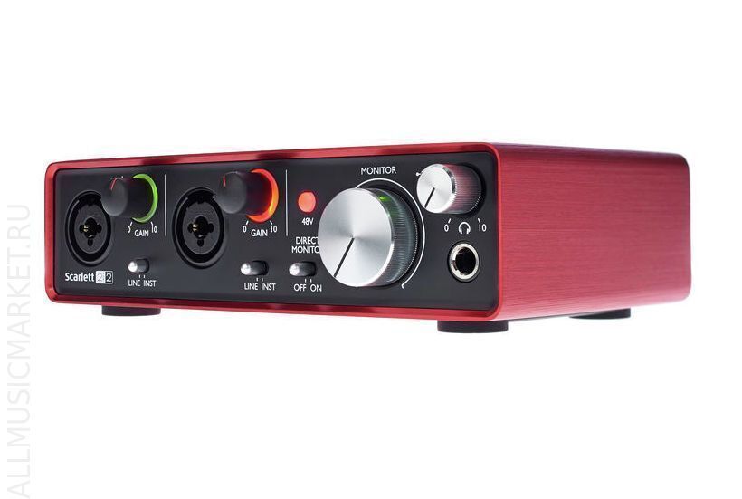 Звуковая карта focusrite scarlett 2i2 3 gen