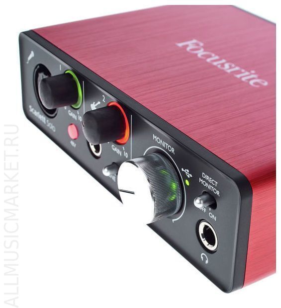 Звуковая карта focusrite scarlett solo 2nd gen