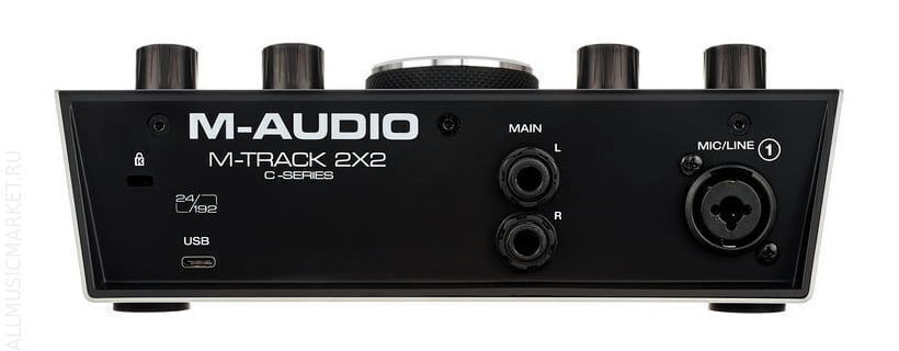 Звуковая карта m audio m track 2x2