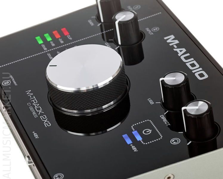 Звуковая карта m audio m track 2x2