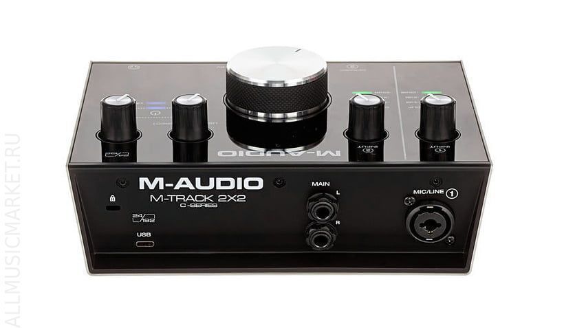 Звуковая карта m audio m track 2x2