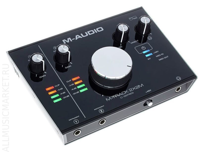 Звуковая карта m audio m track 2x2