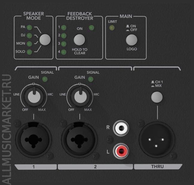 Mackie store srm 650