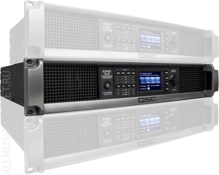アンプ Qsc PL 4.3 アンプ Qsc PL 4.3 QSC PLD4.3 PLD Series power amplifier — 625W x 4