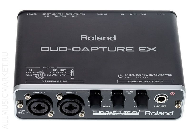 Звуковая карта roland quad capture