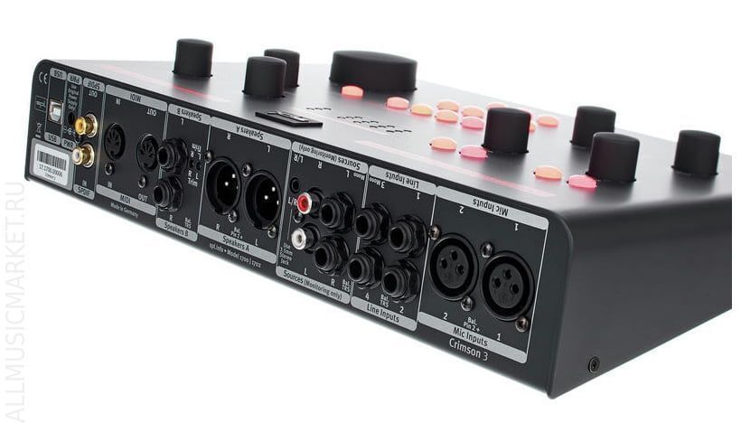 Внешняя звуковая карта с usb spl crimson 3 black