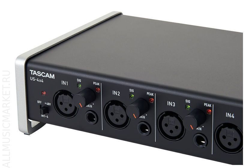 Внешняя звуковая карта tascam series 102i