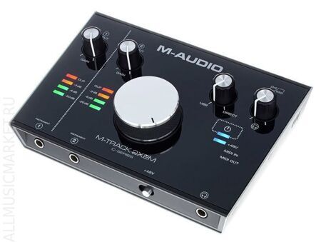 Звуковая карта m audio m track 2x2